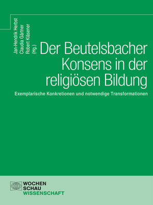 cover image of Der Beutelsbacher Konsens in der religiösen Bildung